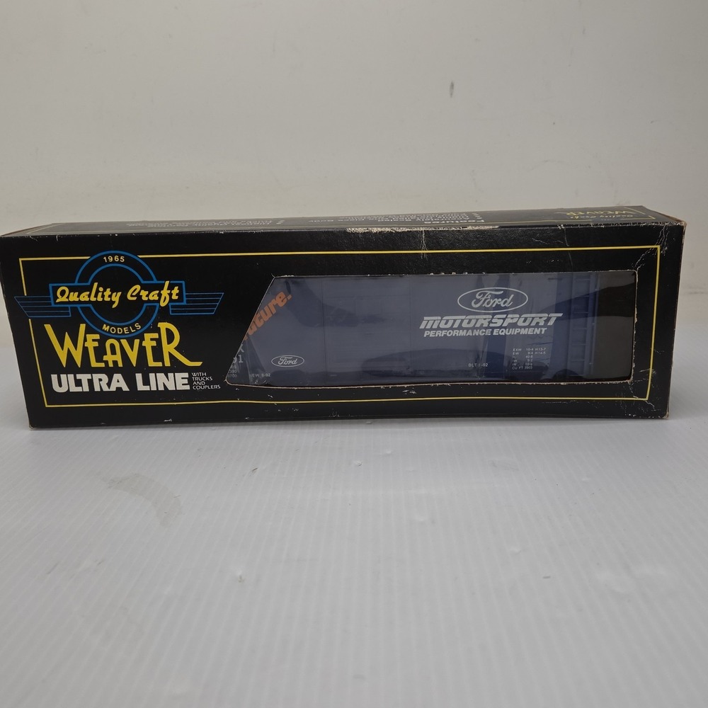 As Is Weaver Ford O Gauge Boxcar Racing Motorsport FMCX 2001